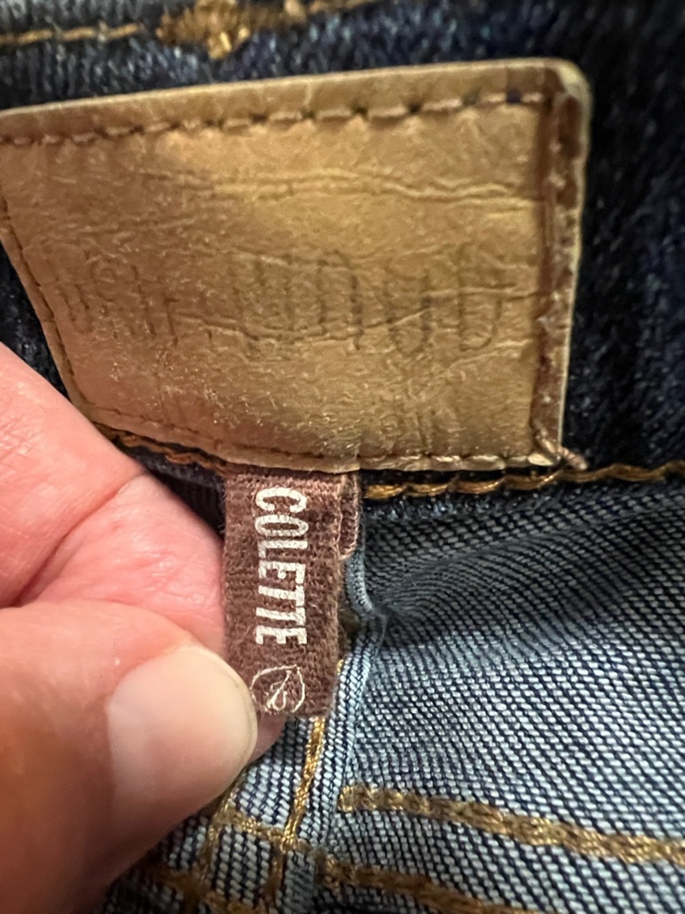 DRIFTWOOD - Women’s Blue ankle cropped Denim Jeans - Picture 6 of 8